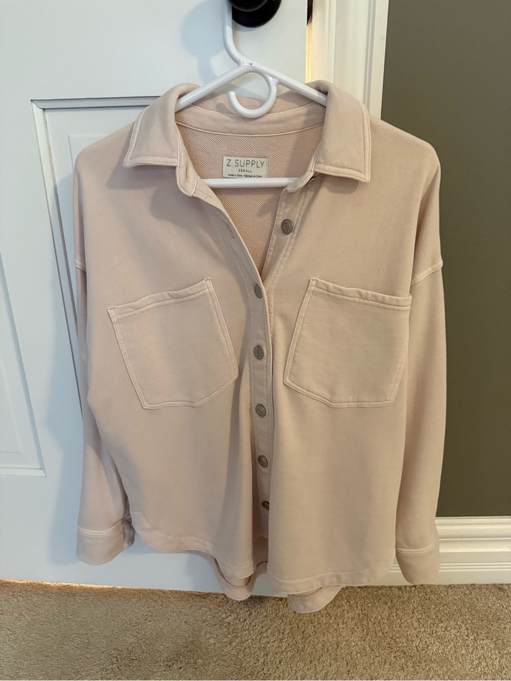 Z Supply Soft Button down Shacket